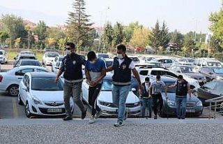 Bolu’da inşaattan 10 bin liralık kablo çalan...