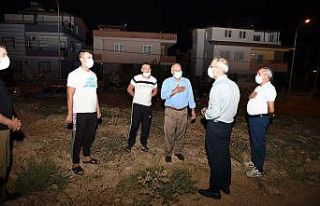 Bozdoğan’dan gece mesaisi