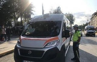 Bozüyük’teki halk dolmuşlarında Korona virüs...