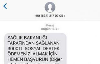 Bu mesaja sakın inanmayın