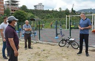 Bulancak çocuk parklarıyla donatılıyor