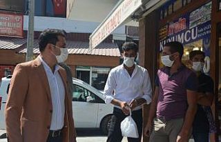 Bulanık’ta korona virüs denetimleri