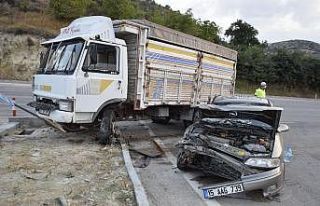 Burdur’da trafik kazası: 5 yaralı
