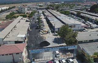 Burhaniye sanayi sitesi yenileniyor