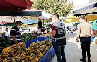 Burhaniye’de Covid-19 denetimleri sıklaştırıldı