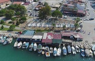 Burhaniye’de İskele yeni yüzüyle modernleşiyor