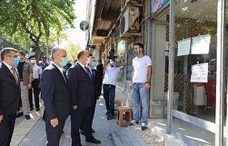 Bursa protokolünden maske, mesafe ve hijyen denetimi