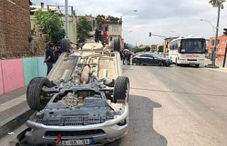 Bursa’da kaza yapan oğlunun yanına giden baba...
