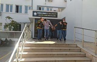 Bursa’da polise silah çeken suç makinesi tutuklandı