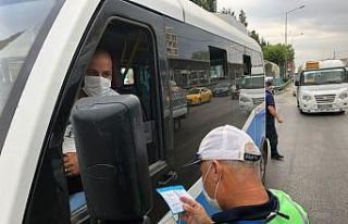 Bursa’da toplu taşımalara sıkı denetim