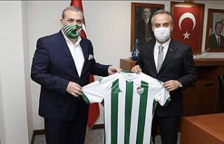 Bursaspor, Büyükşehir Belediye Başkanı Alinur...