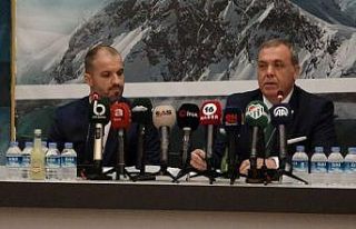 Bursaspor, Teknik Direktör Mustafa Er ile sözleşme...