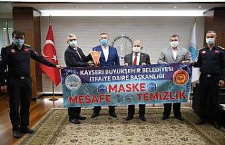Büyükkılıç’a ‘İtfaiye Haftası’ ziyareti