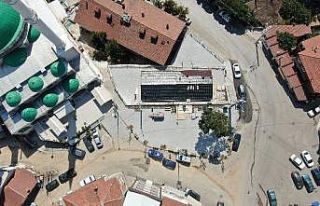 Büyükorhan meydan projesi tamamlandı