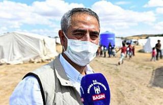 Büyükşehir Belediyesinden mevsimlik işçilere...
