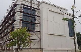 Büyükşehir İstasyon Camii için kolları sıvadı