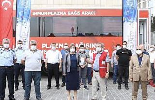 Büyükşehir personellerinden immün plazma bağışı