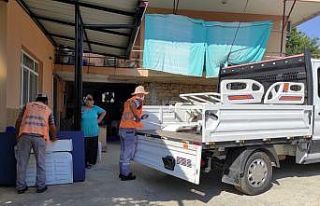 Büyükşehirden 12 vatandaşa hasta yatağı