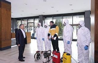 Büyükşehir’den filyasyona 63 araç ve 84 personelle...