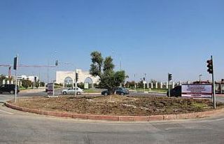 Büyükşehir’den kavşaklara peyzaj düzenlemesi