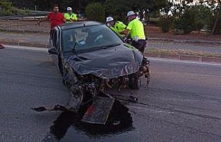 Çalıntı otomobil kazasında 1 kişi hayatını...