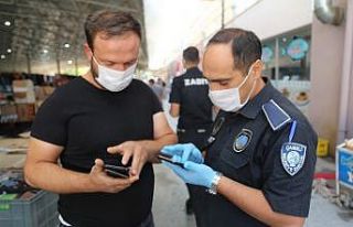Çameli’de pazarcılardan HES kodu alınmaya başladı