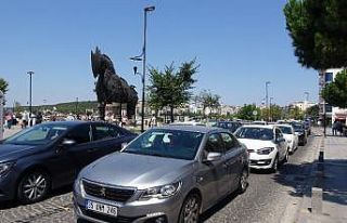 Çanakkale’de trafiğe kayıtlı araç sayısı...