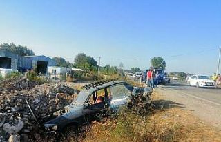 Çanakkale’de trafik kazası: 1 yaralı