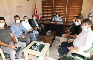 Canpolat Şanlıurfa Mimarlar Odası’nı ziyaret...