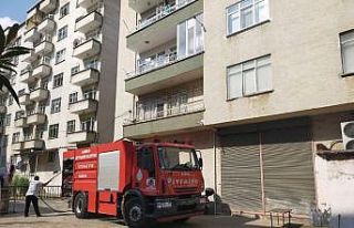 Çarşamba’da korkutan yangın