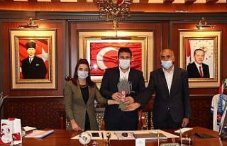 Çat ilçesinde ilk Lavanta hasadı yapıldı