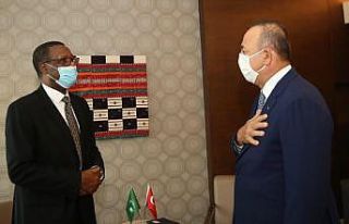 Çavuşoğlu, Afrika Birliği Mali Yüksek Temsilcisi...