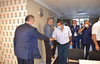 Çayırlı ve Kaptaş bölgesinden 20 muhtar Bozkurt’u...