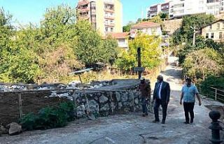 Cehennemağzı Mağaraları’na otopark çalışmaları...