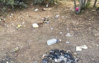 Çiçekdağı ilçesinde piknik alanları, duyarsız...
