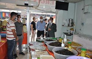 Cizre’de korona virüs denetimleri devam ediyor