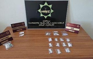 Çorlu’da uyuşturucu operasyonu
