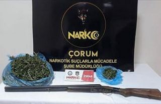 Çorum polisinden uyuşturucu operasyonu