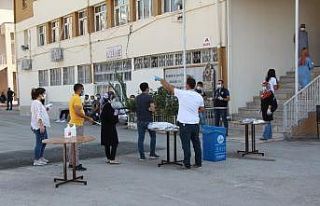 Covid-19 tedbirleri kapsamında KPSS heyecanı