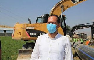 Covid-19’u Atlatan Başkan Özdemir asbestli boruların...