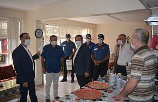 Cumayeri’nde maske ve sosyal mesafe denetimi