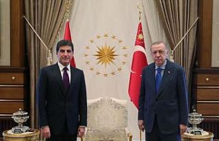 Cumhurbaşkanı Erdoğan IKBY Başkanı Barzani’yi...