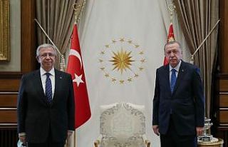 Cumhurbaşkanı Erdoğan, Mansur Yavaş’ı kabul...