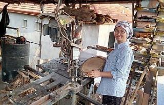 Çürümüş ağaçları sanata dönüştürüyor