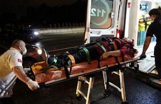 D100 Karayolu’nda 3 araç çarpıştı: 1 yaralı