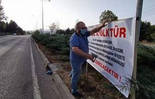 D-100 karayolu Ankara yönü kapanmakla karşı karşıya