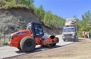 Dalaman’ın en uzak mahallesine asfalt