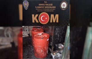 Denizli’de 3 bin litre kaçak akaryakıt yakalandı