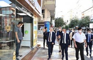 Denizli’de Kovid-19 denetimi sürüyor