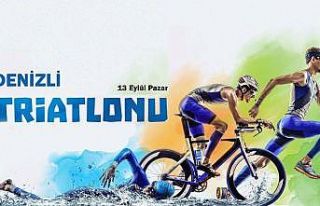 Denizli’de Triatlon heyecanı başlıyor